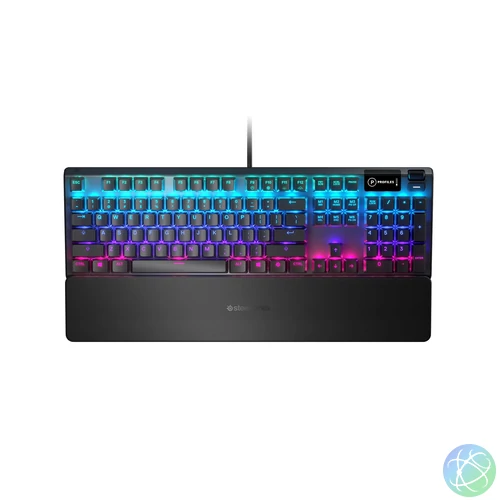 Steelseries Apex 3 Hybrid Mechanical Gaming keyboard Black UK billentyűzet