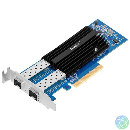 Synology E10G30-F2 Kétportos 10 GbE SFP+ bővítőkártya Synology rendszerekhez hálókártya