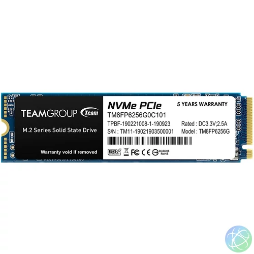 TeamGroup 256GB M.2 2280 NVMe MP33 SSD