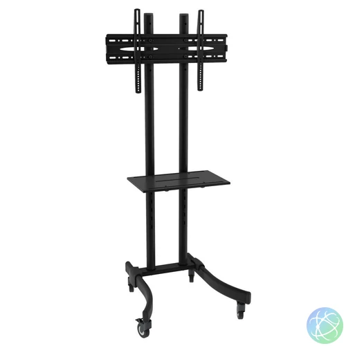 TECHLY  Mobile TV Stand/Trolley for LED/LCD 32-70" with shelf