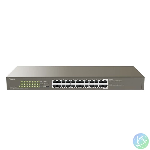 Tenda TEG1124P-4-250W 24-Port Gigabit Desktop Switch with 24-Port PoE