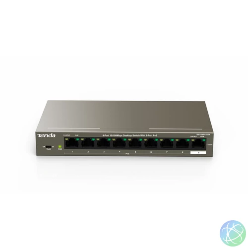 Tenda TEF1109P-8-102W  9-Port Fast Unmanaged Switch With 8-Port PoE