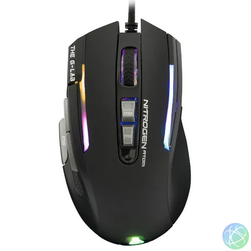 The G-Lab Kult Nitrogen Atom Mouse Black egér