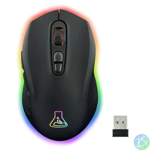 The G-Lab Kult Krypton Wireless Bluetooth Gaming Mouse Black egér