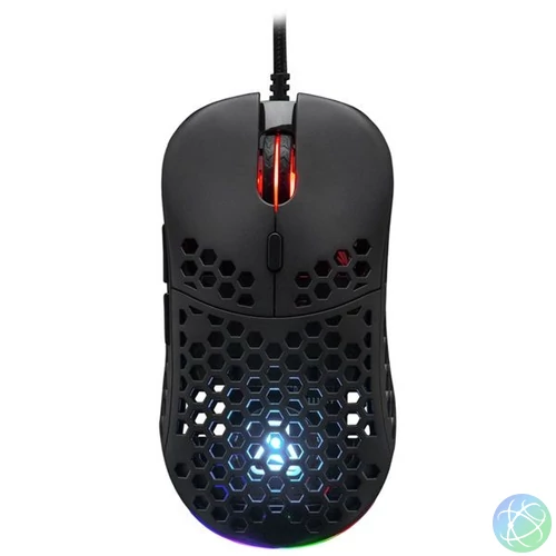 The G-Lab Kult Oxygen Gaming Mouse Black egér