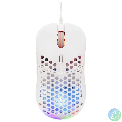 The G-Lab Kult Oxygen Gaming Mouse White egér