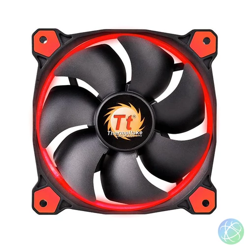 Thermaltake CL-F039-PL14RE-A Riing 14cm Cooler Black/Red LED