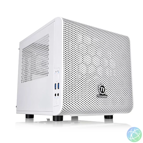 Thermaltake Core V1 Snow Edition White gépház