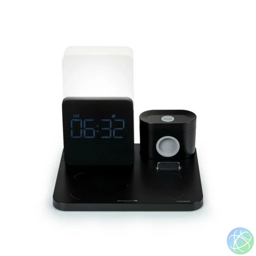 Thomson CL800I Alarm Clock and Charging Station Black hi-fi