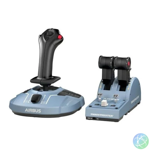 Thrustmaster TCA Officer Pack Airbus Edition USB Joystick és Gázkar Black/Blue