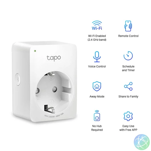 TP-Link Tapo P100 Mini Smart Wi-Fi Socket (1-pack)