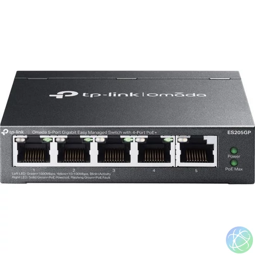 TP-Link ES205GP 5-Port PoE Switch Black