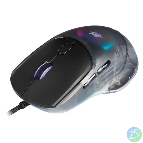 Tracer GameZone Neon RGB Gaming mouse Black egér