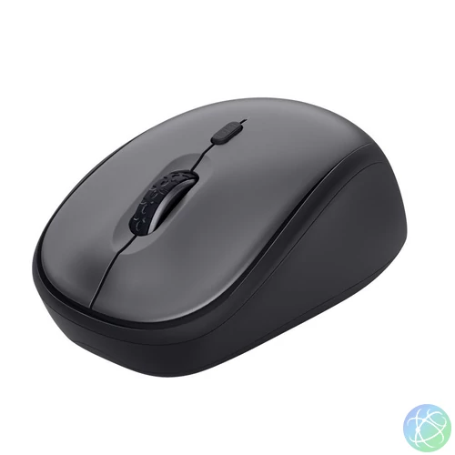 Trust Yvi+ Silent Wireless Mouse Black egér