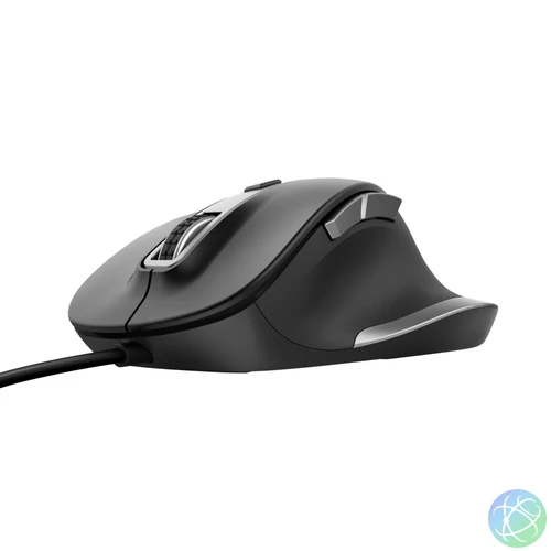 Trust Fyda Wired mouse Black egér