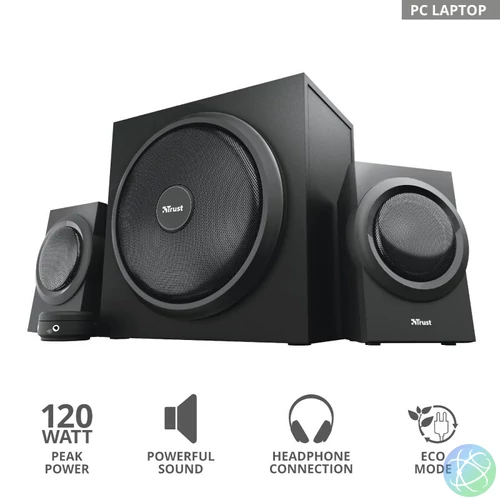 Trust Yuri 2.1 Speaker Set Black hangszóró