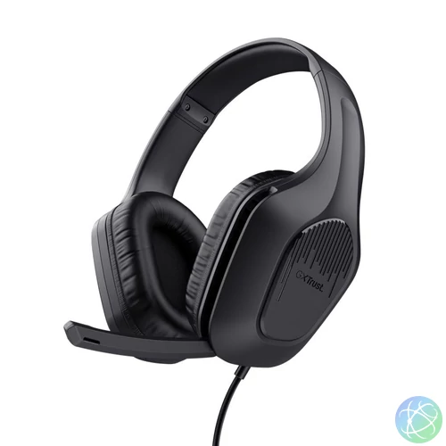 Trust GXT415 Zirox Lightweight Gaming Headset Black