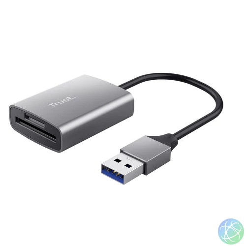 Trust Dalyx Fast Aluminium USB Cardreader kártyaolvasó