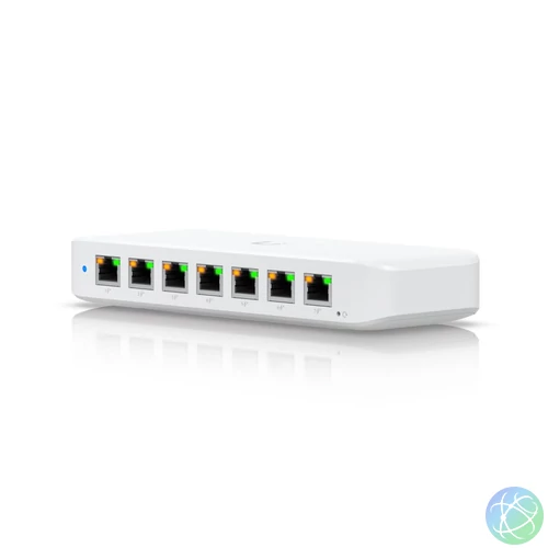 Ubiquiti UniFi 8-Port GbE PoE+ powered by GbE++ input 210W switch