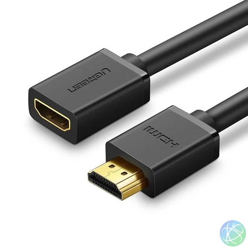 UGREEN HDMI male/famale cable 3m Black kábel