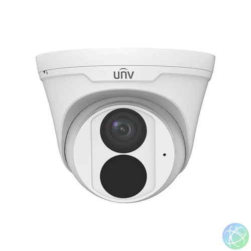 Uniview Easy 2MP turret dómkamera, 2.8mm fix objektívvel, mikrofonnal IP kamera