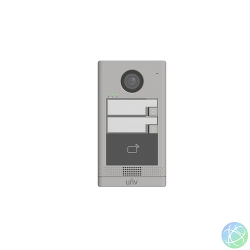 Uniview OEU-202S-HMK2 2 lakásos kültéri egység fém előlappal kaputelefon