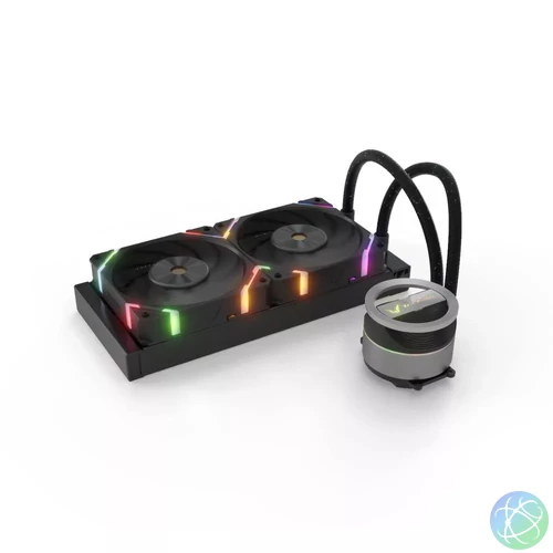 Valkyrie Dragonfang 240 ARGB AiO CPU Liquid Cooler Black