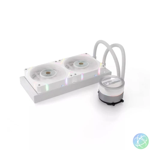 Valkyrie Dragonfang 240 ARGB AiO CPU Liquid Cooler White