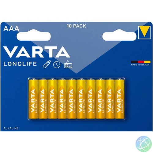 Varta AAA Alkáli Elem 10db/csomag