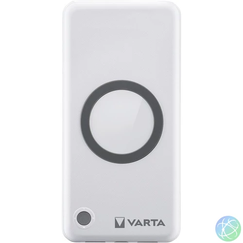 Varta Wireless 10000mAh PowerBank White