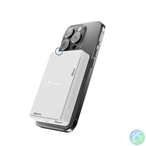 Varta Mag Pro Wireless 5000mAh PowerBank White