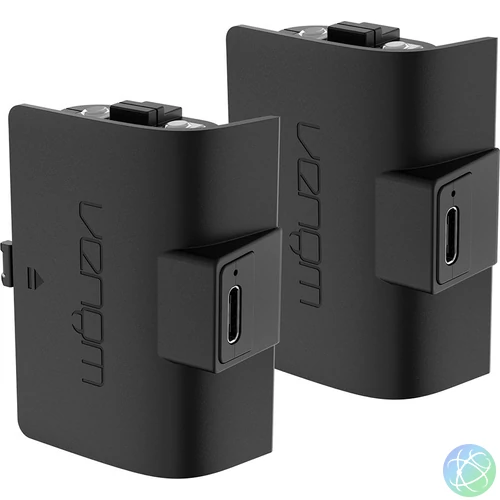 Venom VS2883 High Capacity Recharcable Battery Packs for XBOX Black