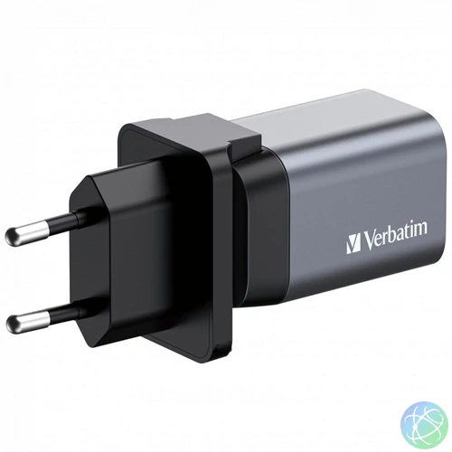 Verbatim 35W 2-Port GaN Wall Charger Black töltő