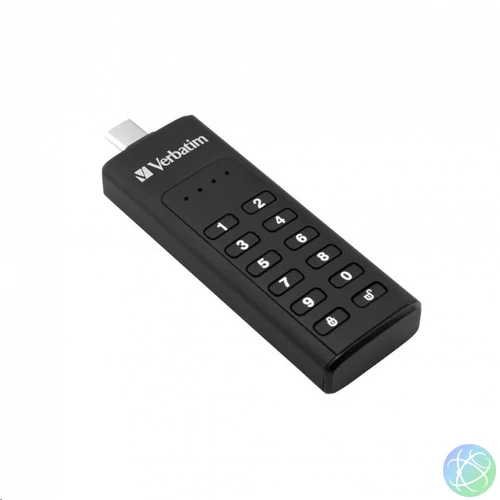 Verbatim 32GB Keypad Secure USB-C USB3.2 Black pendrive
