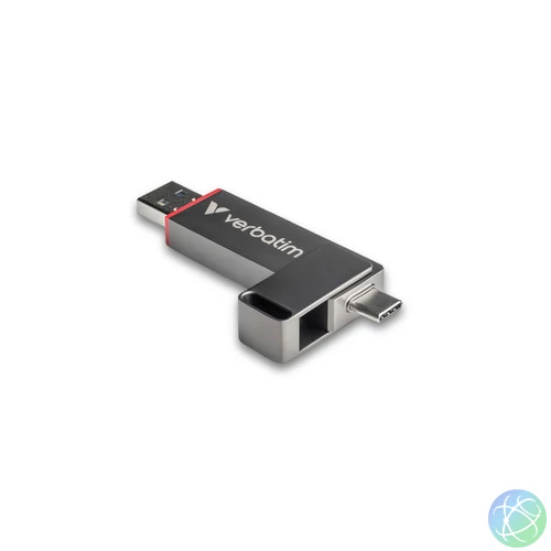 Verbatim 128GB Dual QuickStick USB3.2 Silver pendrive