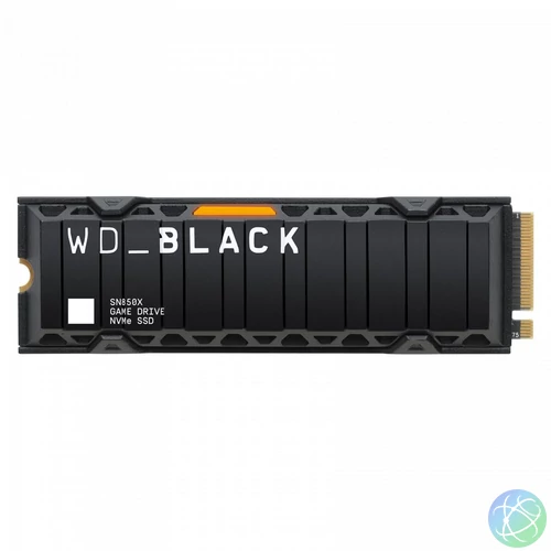 Western Digital 2TB M.2 2280 NVMe SN850X With Heatsink Black SSD