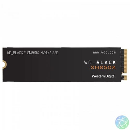 Western Digital 4TB M.2 2280 NVMe SN850X Without Heatsink Black SSD