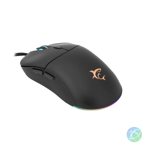 White Shark Bagdemagus Gaming mouse Black egér
