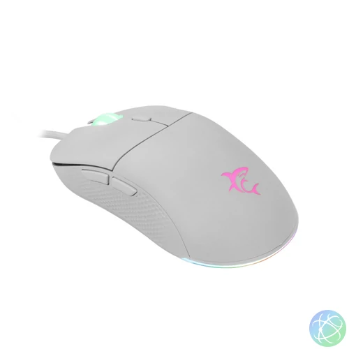 White Shark Bagdemagus Gaming mouse White egér