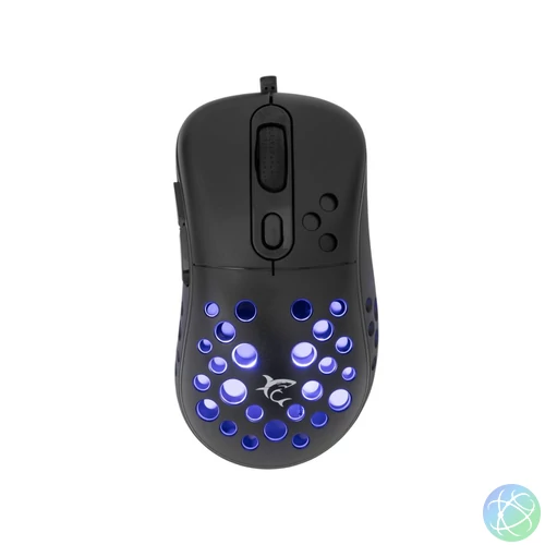 White Shark GM-5013 Azrael RGB Gamer mouse Black egér