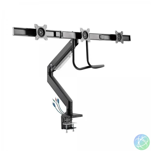 White Shark Rhamses III Gaming Monitor Stand 17"-27" Black