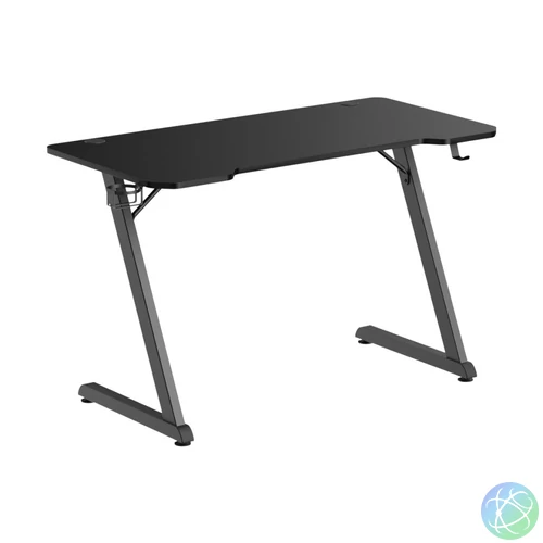 White Shark Helix Gaming Desk Black gaming asztal