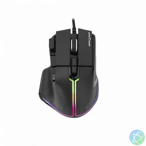 White Shark Marrok RGB Gaming Mouse Black egér