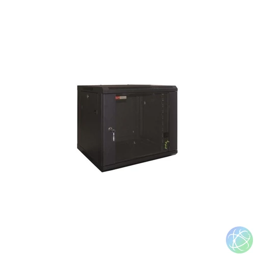 WP WPN-RWB-15606-B Falra szerelhető Rackszekrény Black