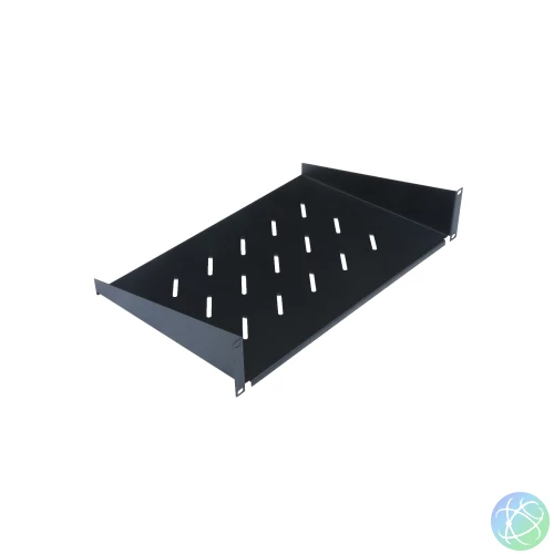 WP Fixed Shelf 1U 300 mm, Black RAL 9005