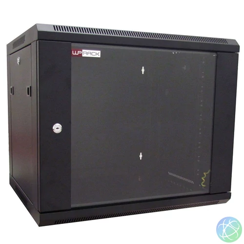 WP WPN-RWB-12606-B Falra szerelhető Rackszekrény Black