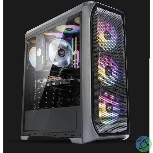 Zalman N5 MF RGB Window Black gépház
