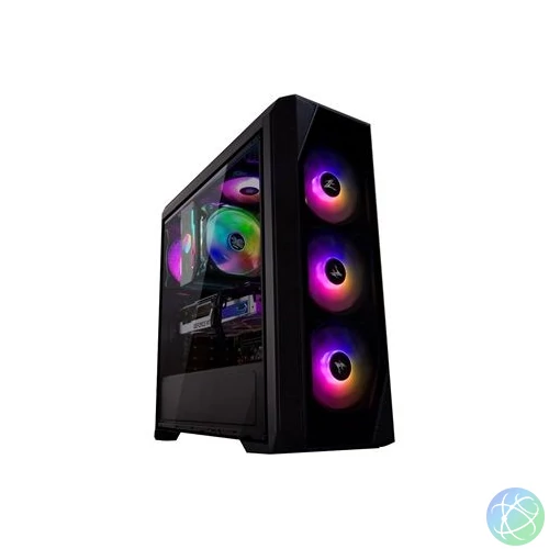 Zalman N5 TF RGB Tempered Glass Black gépház