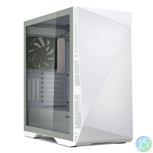 Zalman Z9 Iceberg Tempered Glass White gépház