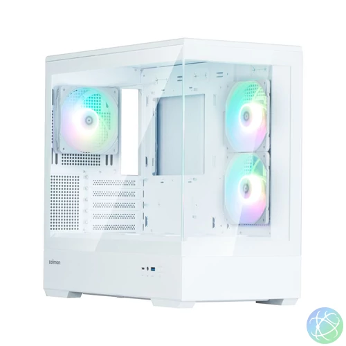 Zalman P30 V2 Tempered Glass White gépház